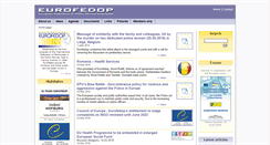 Desktop Screenshot of eurofedop.org